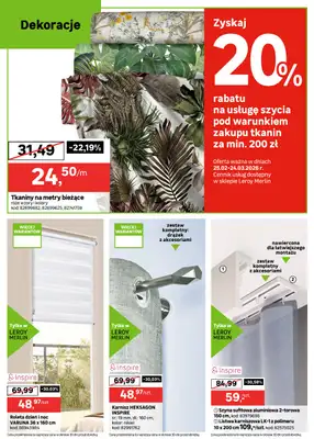 Leroy Merlin - gazetka promocyjna Gazetka od środy 25.02 do wtorku 24.03 - strona 18