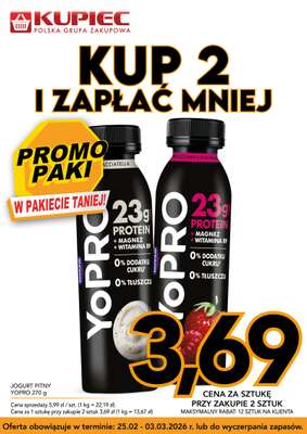 Kupiec - gazetka promocyjna Promopaki od środy 25.02 do wtorku 03.03 - strona 2