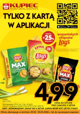 Kupiec - gazetka promocyjna Promopaki od środy 25.02 do wtorku 03.03 - strona 4