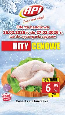 API Market - gazetka promocyjna Plakaty promocyjne od środy 25.02 do piątku 27.02