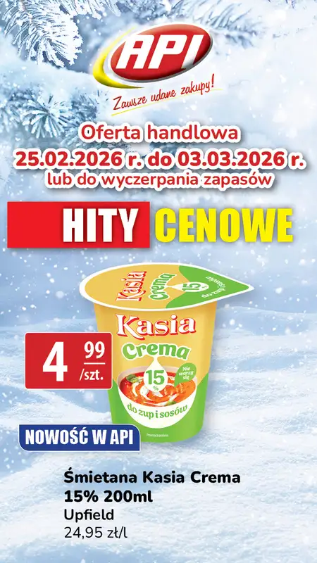 API Market - gazetka promocyjna Plakaty promocyjne od środy 25.02 do wtorku 03.03 - strona 8