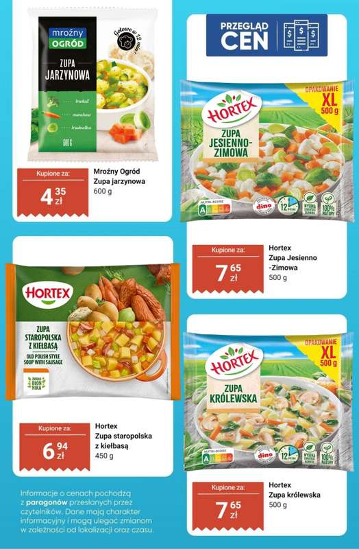 Dino - gazetka promocyjna Produkty MROŻONE - przegląd cen od czwartku 26.02 do wtorku 03.03 - strona 10