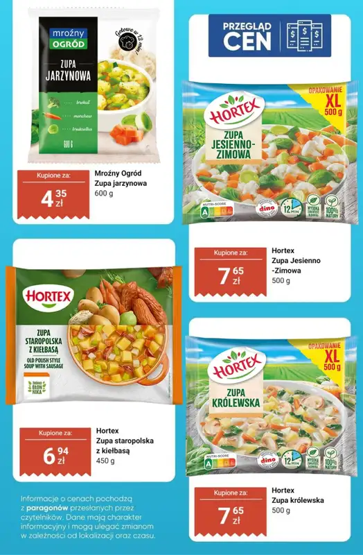 Dino - gazetka promocyjna Produkty MROŻONE - przegląd cen od czwartku 26.02 do wtorku 03.03 - strona 10