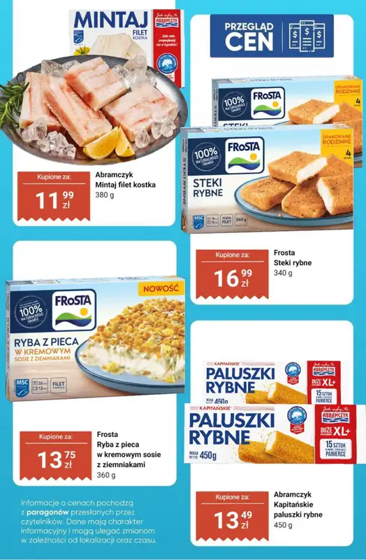 Dino - gazetka promocyjna Produkty MROŻONE - przegląd cen od czwartku 26.02 do wtorku 03.03 - strona 4