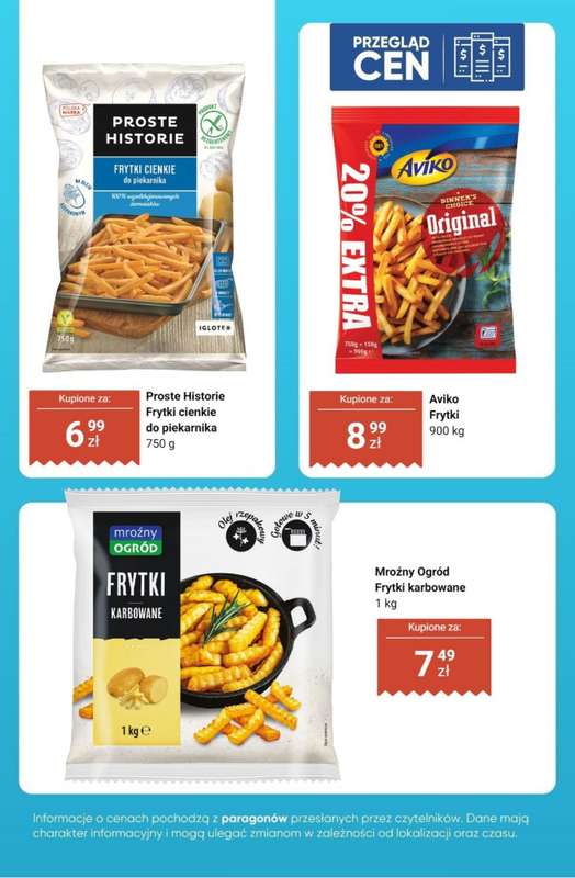 Dino - gazetka promocyjna Produkty MROŻONE - przegląd cen od czwartku 26.02 do wtorku 03.03 - strona 7