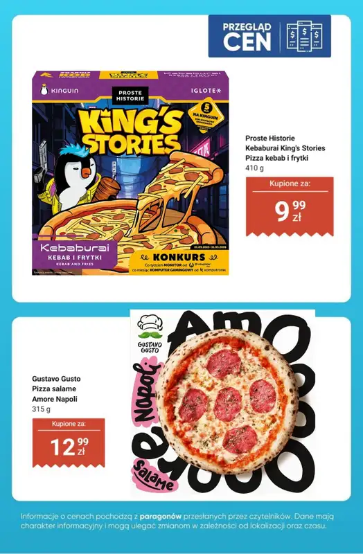 Dino - gazetka promocyjna Produkty MROŻONE - przegląd cen od czwartku 26.02 do wtorku 03.03 - strona 8