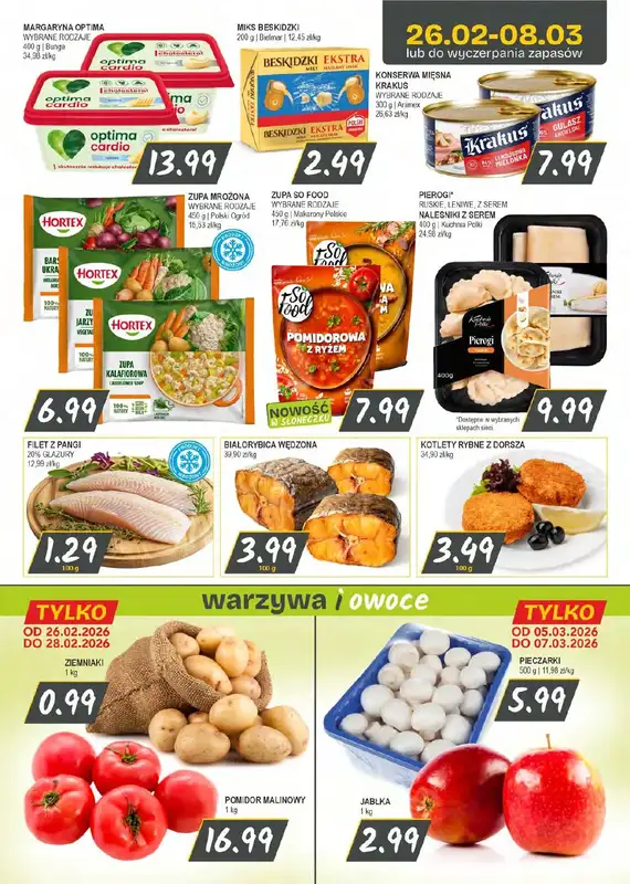 Słoneczko - gazetka promocyjna Gazetka od czwartku 26.02 do niedzieli 08.03 - strona 4