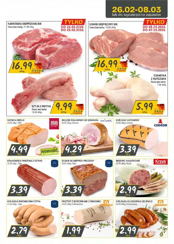 Słoneczko - gazetka promocyjna Gazetka od czwartku 26.02 do niedzieli 08.03 - strona 2