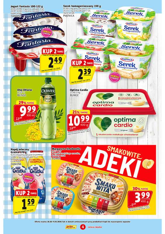 Prim Market - gazetka promocyjna Gazetka od czwartku 26.02 do środy 04.03 - strona 4