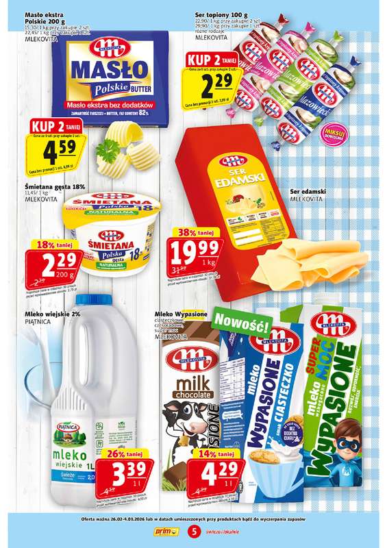 Prim Market - gazetka promocyjna Gazetka od czwartku 26.02 do środy 04.03 - strona 5
