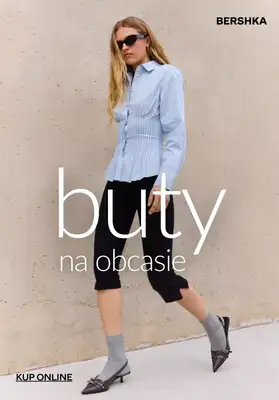Bershka - gazetka promocyjna Buty na obcasie od 129,00 PLN od środy 25.02 