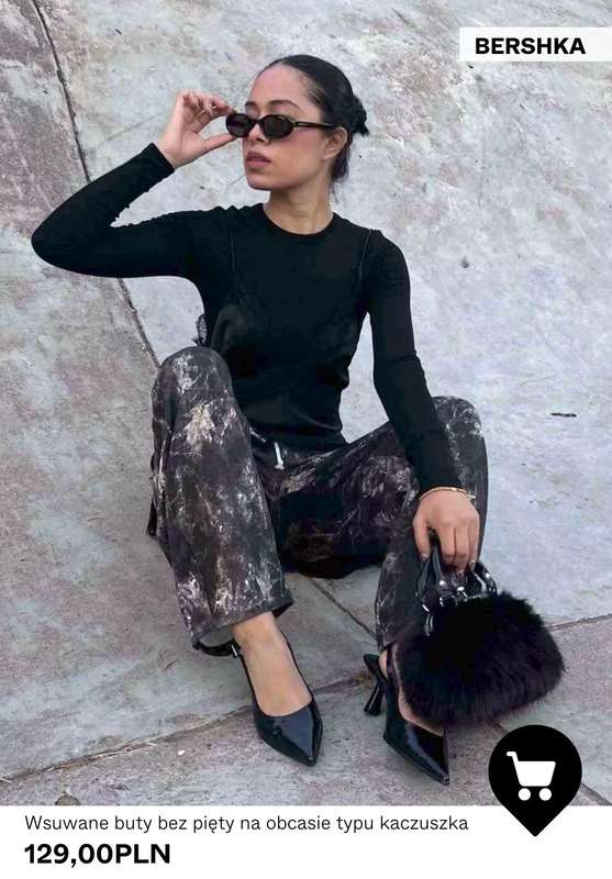 Bershka - gazetka promocyjna Buty na obcasie od 129,00 PLN od środy 25.02  - strona 7