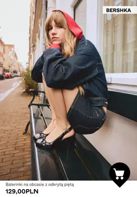 Bershka - gazetka promocyjna Buty na obcasie od 129,00 PLN od środy 25.02  - strona 4