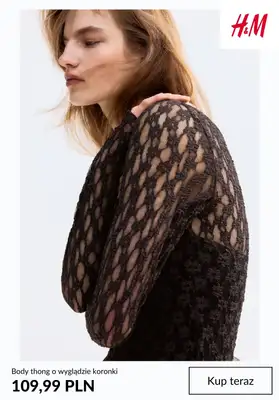 H&M - gazetka promocyjna Ubrania z koronką dla niej od 52,99 PLN od środy 25.02  - strona 10