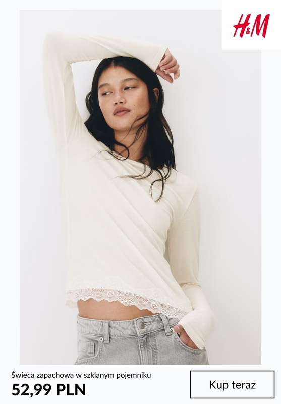 H&M - gazetka promocyjna Ubrania z koronką dla niej od 52,99 PLN od środy 25.02  - strona 2