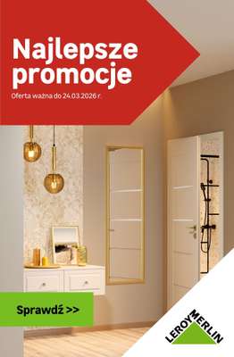 Leroy Merlin - gazetka promocyjna Najlepsze promocje! od środy 25.02 