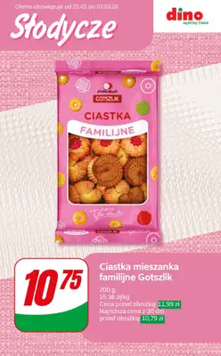Dino - gazetka promocyjna Najlepsze okazje na SŁODYCZE! od czwartku 26.02 do wtorku 03.03 - strona 5