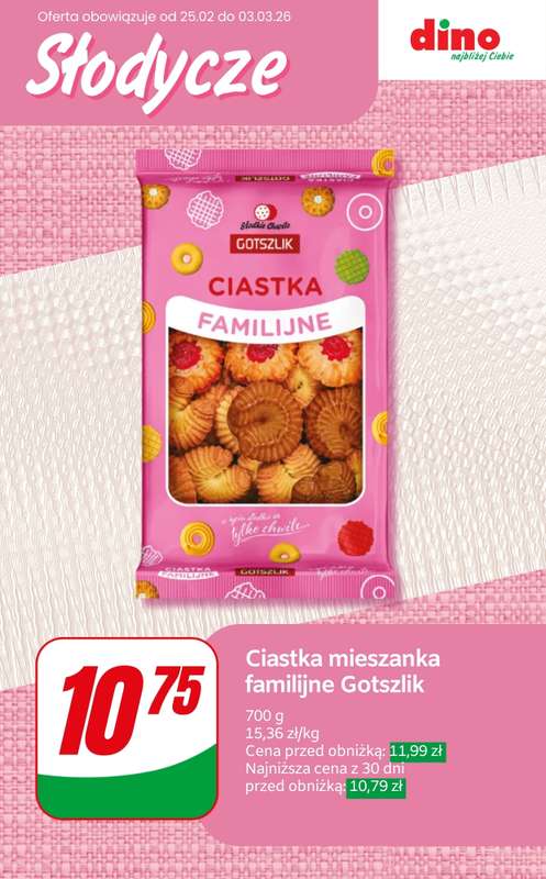 Dino - gazetka promocyjna Najlepsze okazje na SŁODYCZE! od czwartku 26.02 do wtorku 03.03 - strona 5