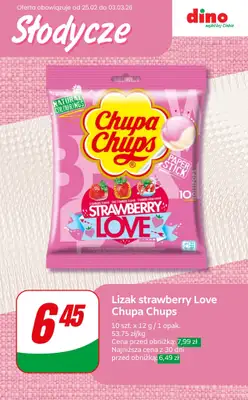 Dino - gazetka promocyjna Najlepsze okazje na SŁODYCZE! od czwartku 26.02 do wtorku 03.03 - strona 4