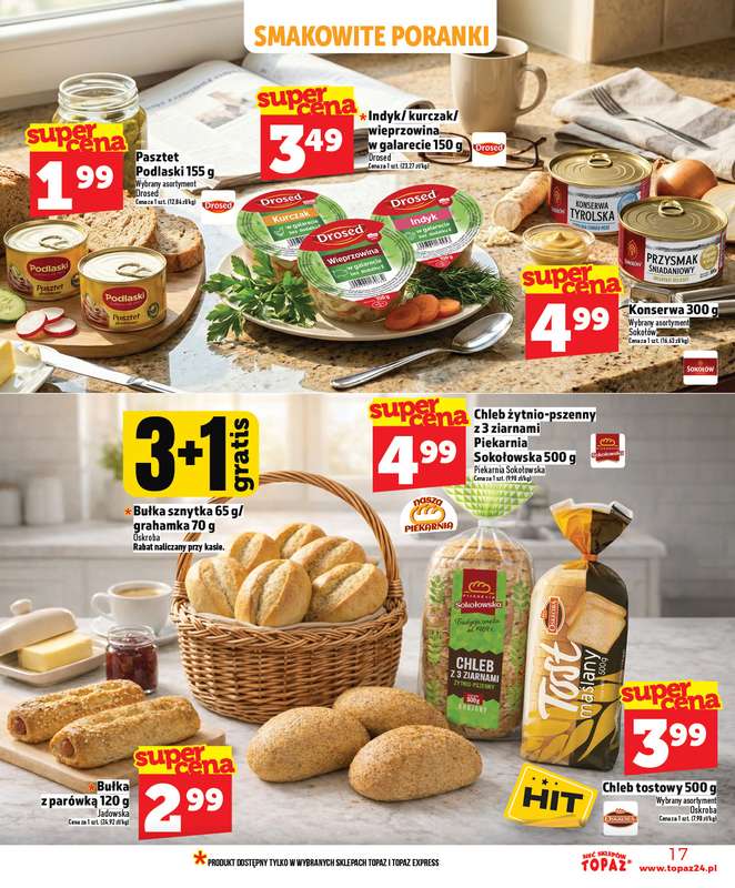 TOPAZ - gazetka promocyjna Superceny od czwartku, 05.03 od czwartku 05.03 do środy 11.03 - strona 17