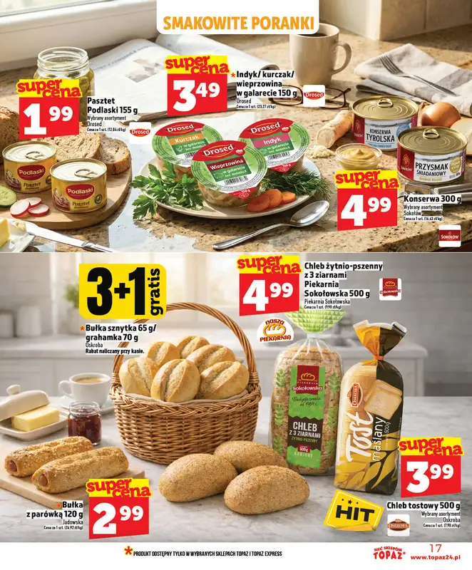 TOPAZ - gazetka promocyjna Superceny od czwartku, 05.03 od czwartku 05.03 do środy 11.03 - strona 17