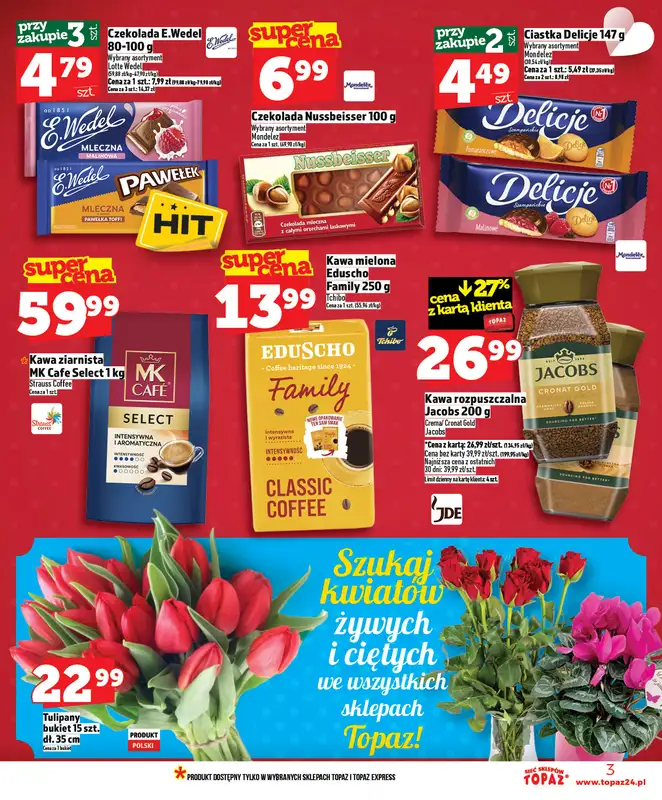 TOPAZ - gazetka promocyjna Superceny od czwartku, 05.03 od czwartku 05.03 do środy 11.03 - strona 3