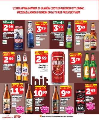 TOPAZ - gazetka promocyjna Superceny od czwartku, 05.03 od czwartku 05.03 do środy 11.03 - strona 22