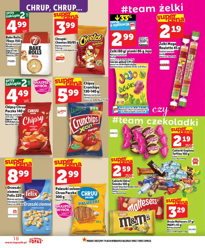 TOPAZ - gazetka promocyjna Superceny od czwartku, 05.03 od czwartku 05.03 do środy 11.03 - strona 18