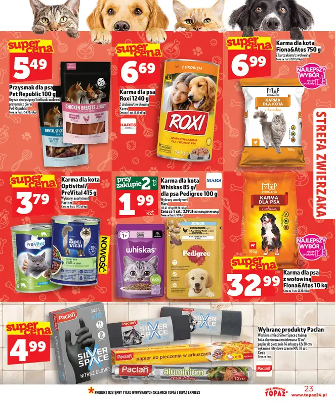 TOPAZ - gazetka promocyjna Superceny od czwartku, 05.03 od czwartku 05.03 do środy 11.03 - strona 23