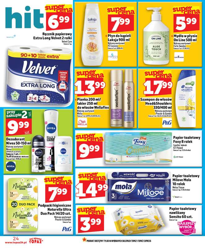 TOPAZ - gazetka promocyjna Superceny od czwartku, 05.03 od czwartku 05.03 do środy 11.03 - strona 24