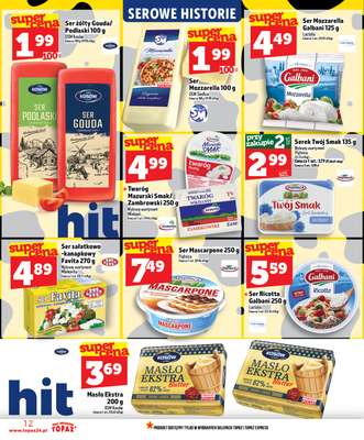 TOPAZ - gazetka promocyjna Superceny od czwartku, 05.03 od czwartku 05.03 do środy 11.03 - strona 12