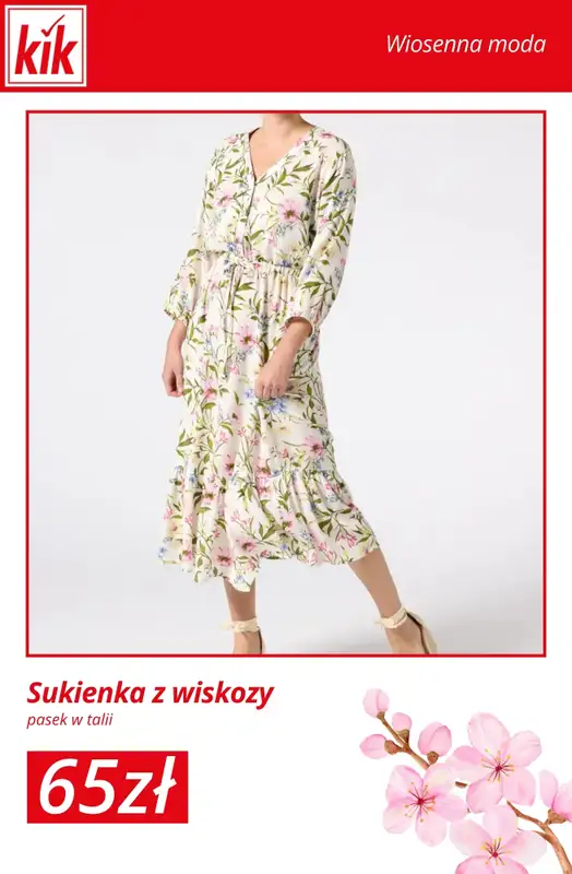 KiK - gazetka promocyjna Wiosenna moda damska w supercenach! od środy 25.02  - strona 2