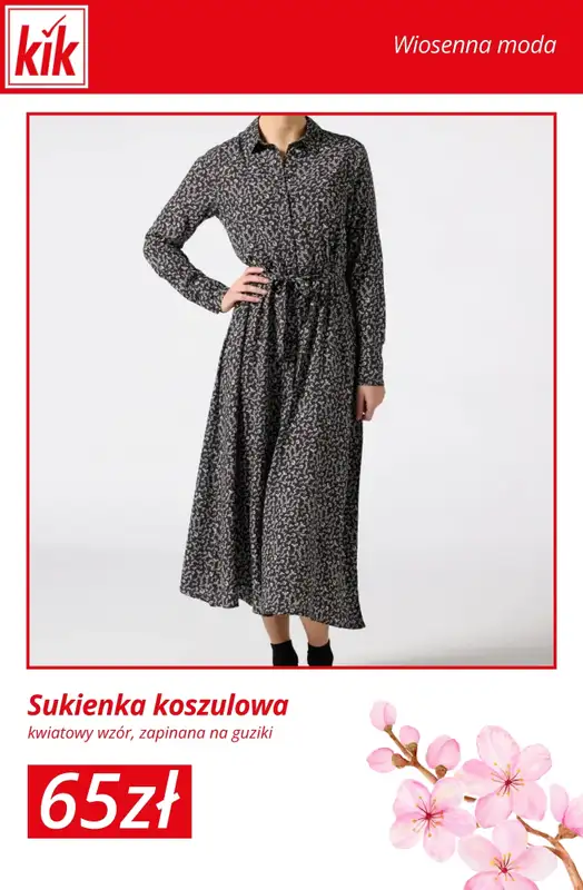 KiK - gazetka promocyjna Wiosenna moda damska w supercenach! od środy 25.02  - strona 9