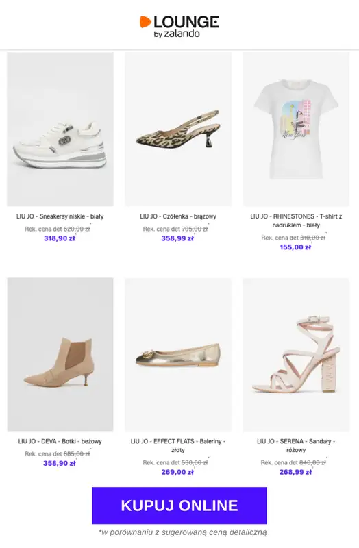 Lounge by Zalando - gazetka promocyjna Do -85%  LIU JO od środy 25.02 do soboty 28.02 - strona 6