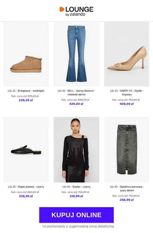 Lounge by Zalando - gazetka promocyjna Do -85%  LIU JO od środy 25.02 do soboty 28.02 - strona 8