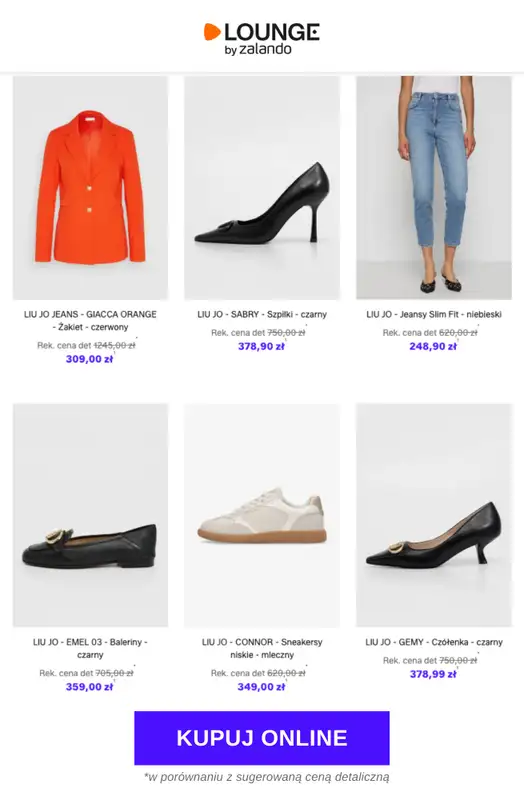 Lounge by Zalando - gazetka promocyjna Do -85%  LIU JO od środy 25.02 do soboty 28.02 - strona 3