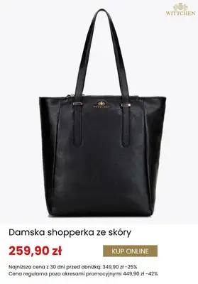 Dzień Kobiet - gazetka promocyjna Wittchen | Torebki na promocji od środy 25.02  - strona 10