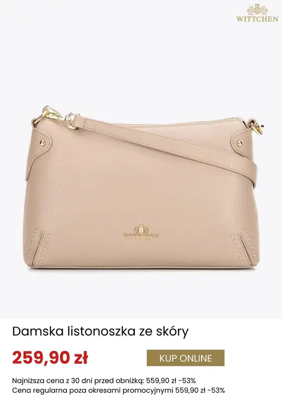 Dzień Kobiet - gazetka promocyjna Wittchen | Torebki na promocji od środy 25.02  - strona 3