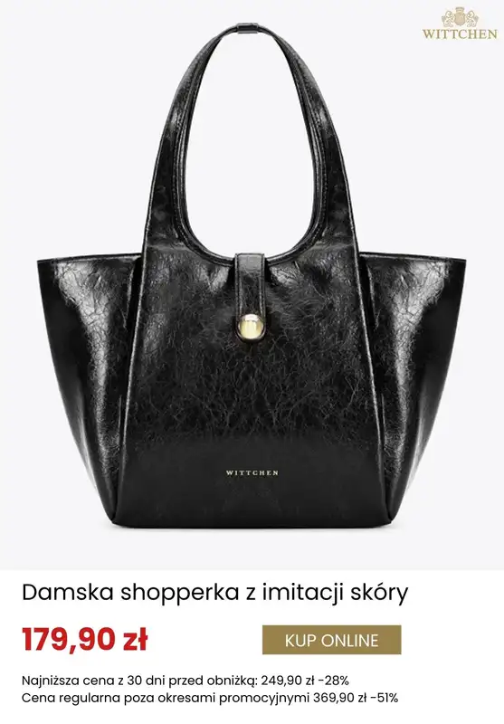 Dzień Kobiet - gazetka promocyjna Wittchen | Torebki na promocji od środy 25.02  - strona 5