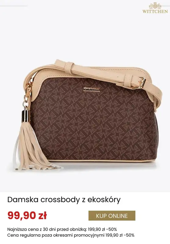 Dzień Kobiet - gazetka promocyjna Wittchen | Torebki na promocji od środy 25.02  - strona 6