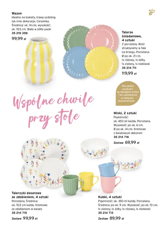 Tchibo - gazetka promocyjna Wiosna na stole od wtorku 03.03 do niedzieli 12.04 - strona 3