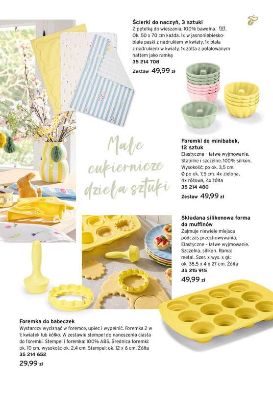 Tchibo - gazetka promocyjna Wiosna na stole od wtorku 03.03 do niedzieli 12.04 - strona 7