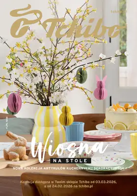 Tchibo - gazetka promocyjna Wiosna na stole od wtorku 03.03 do niedzieli 12.04