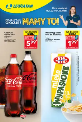 LEWIATAN - gazetka promocyjna Mamy TO w Lewiatanie – Bielsko Biała od czwartku 26.02 do środy 04.03