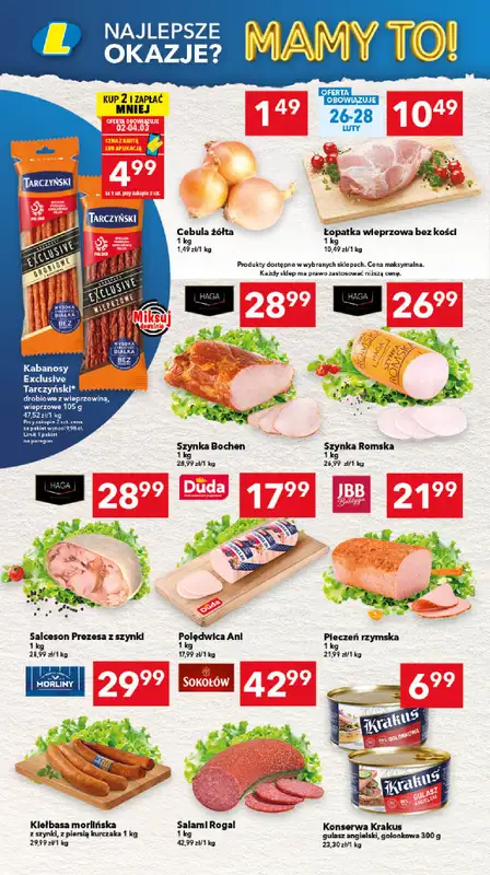 LEWIATAN - gazetka promocyjna Mamy TO w Lewiatanie – Górny Śląsk i Łódź od czwartku 26.02 do środy 04.03 - strona 2