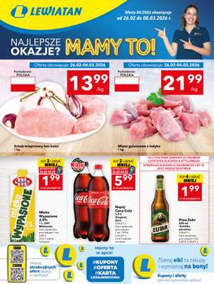 LEWIATAN - gazetka promocyjna Mamy TO w Lewiatanie – Kielce od czwartku 26.02 do niedzieli 08.03