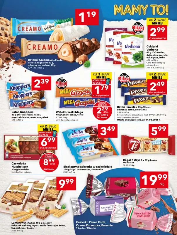 LEWIATAN - gazetka promocyjna Mamy TO w Lewiatanie – Kielce od czwartku 26.02 do niedzieli 08.03 - strona 10