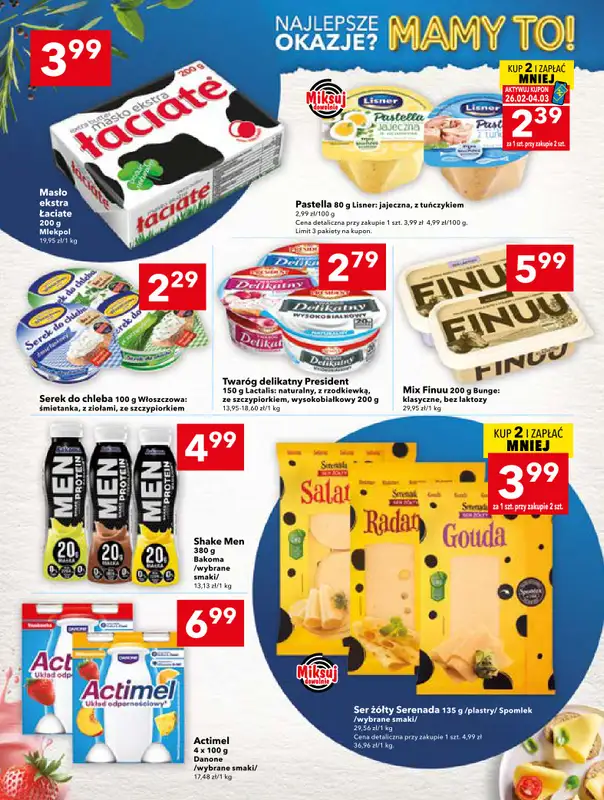 LEWIATAN - gazetka promocyjna Mamy TO w Lewiatanie – Kielce od czwartku 26.02 do niedzieli 08.03 - strona 6
