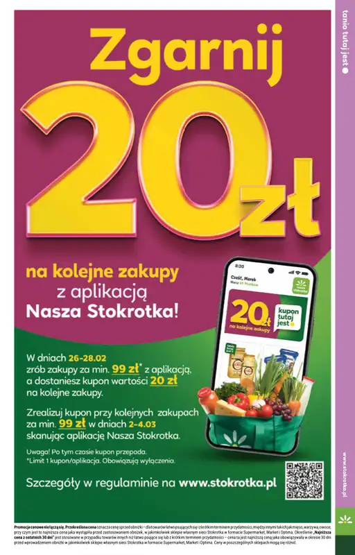 Stokrotka - gazetka promocyjna Gazetka Supermarket od czwartku 26.02 do środy 04.03 - strona 45