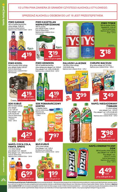 Stokrotka - gazetka promocyjna Gazetka Supermarket od czwartku 26.02 do środy 04.03 - strona 42